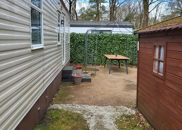 בקתה Gezellig Op De Veluwe Met Omheinde Tuin *