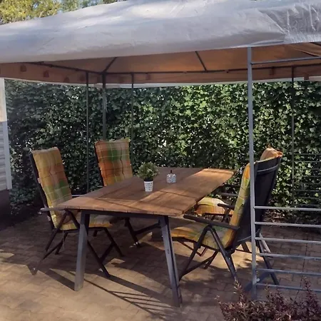 Gezellig Op De Veluwe Met Omheinde Tuin Chalet